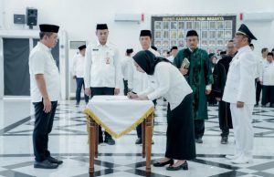 Lantik 89 Pejabat, Bupati Aep Tekankan Kinerja dan Larang Jual Beli Jabatan