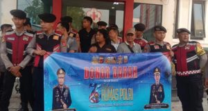 HUT ke-75 Humas Polri, Polresta Karawang Gelar Donor Darah Bersama Insan Media