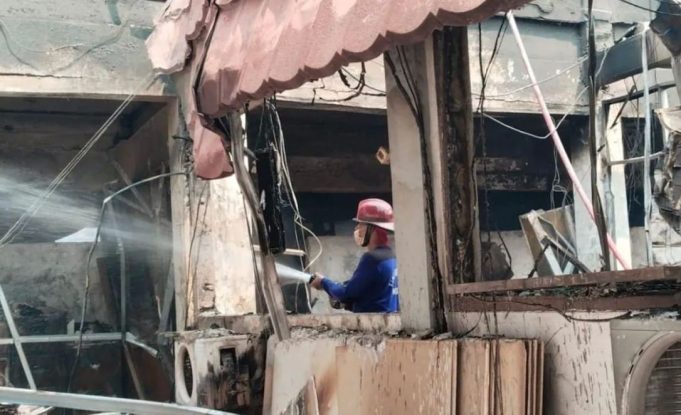 Labfor Polda Jabar Turun Tangan Selidiki Kebakaran Kantor BPN Karawang